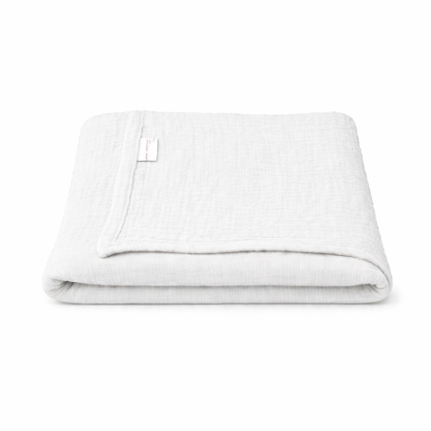 Çok Amaçlı Müslin Örtü Beyaz - 100x100