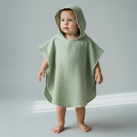 Çocuk Panço Koyu Gri - 1-3