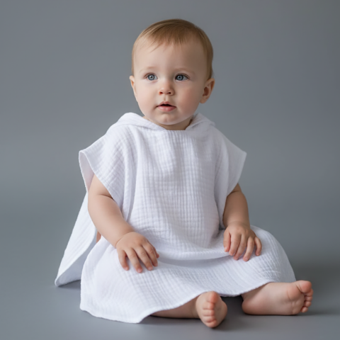 Çocuk Panço Beyaz - 3-5