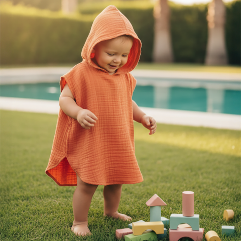 Çocuk Panço Oranj - 1-3