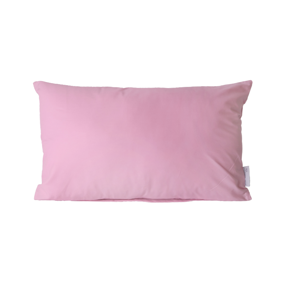 Pembe 30x50 dekoratif yastık kılıfı ev tekstili