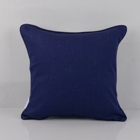 İkat Dijital Kırlent Mavi