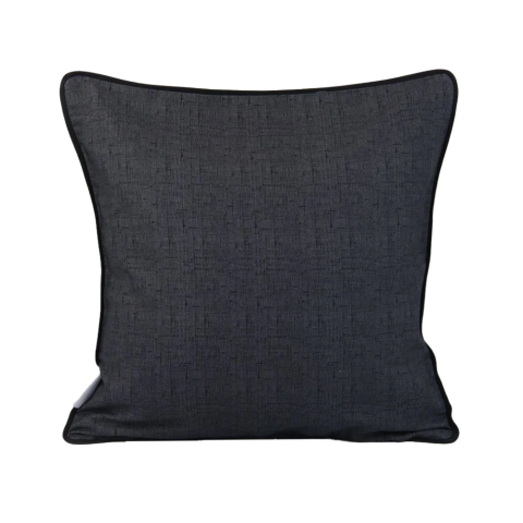 Cecile Biyeli Dijital Kırlent Antrasit