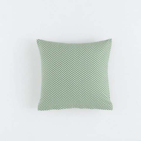 40x40 Dijital Kırlent (Yılbaşı Geyik) Yeşil