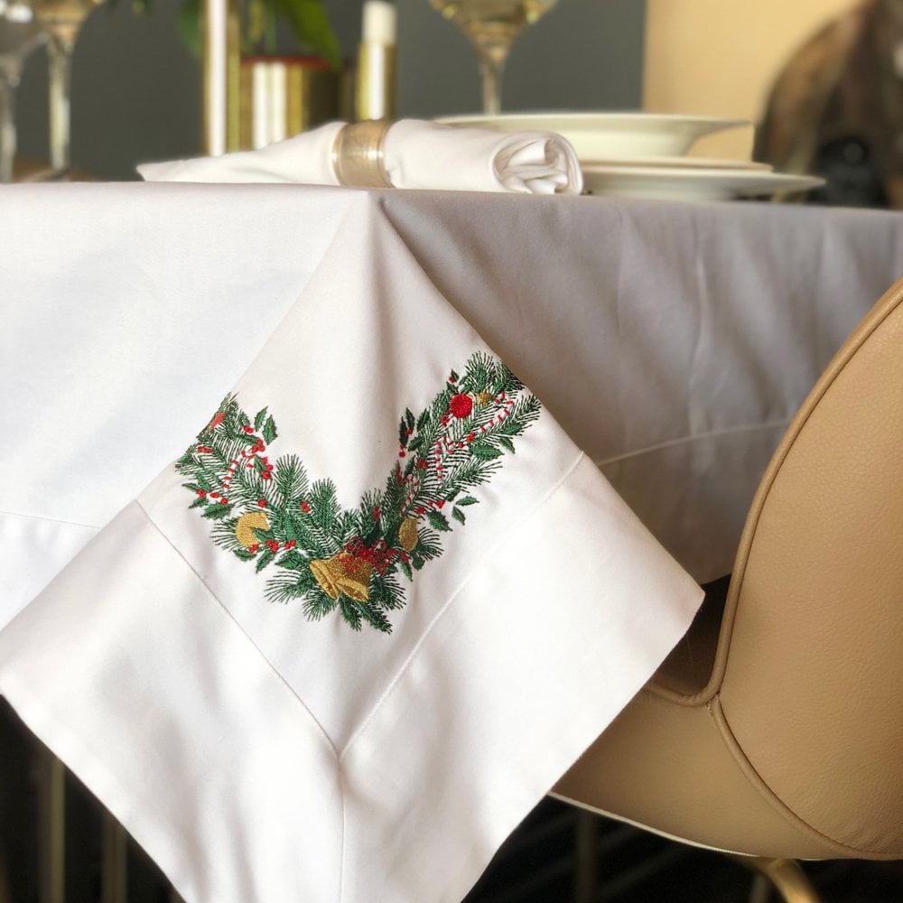 Merry Masa Örtüsü Beyaz - 170x300