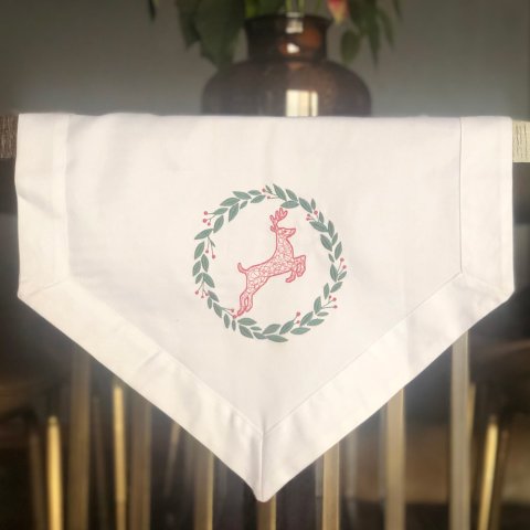 Oh My Deer Runner Beyaz - 45x240
