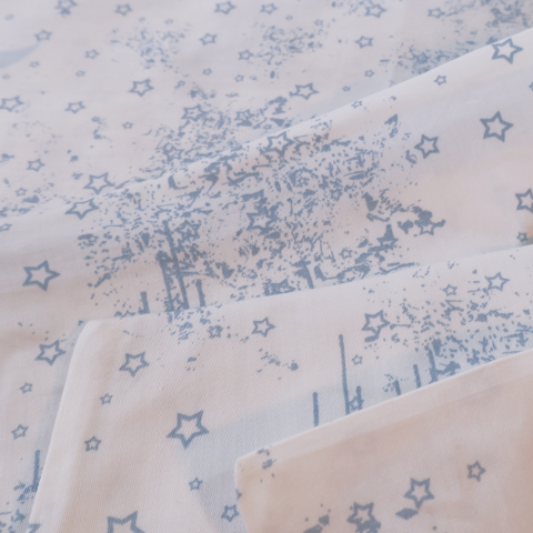 Moon Bebek Mix And Match Mavi - Düz Çarşaf