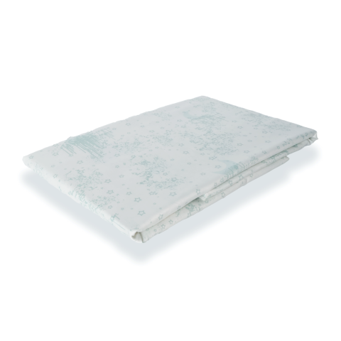 Mint renk 100x150 düz çarşaf tek kişilik ev tekstili
