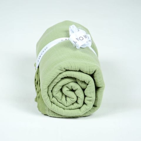 Biyeli Müslin Pike Takımı Home Harmony Koleksiyon Yazlık Yatak Örtüsü