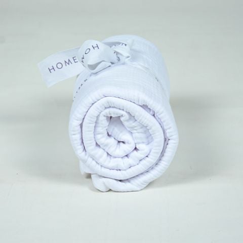 Biyeli Müslin Pike Oranj - Tek Kişilik