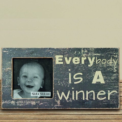 Zarko Every Tahta Cam Dekoratif Çerçeve 33x17 cm Aksesuar