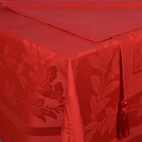 Lilium Masa Örtüsü Kırmızı - 150x350