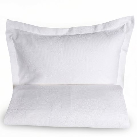 Yaprak Pike Takımı Beyaz - Tek Kişilik