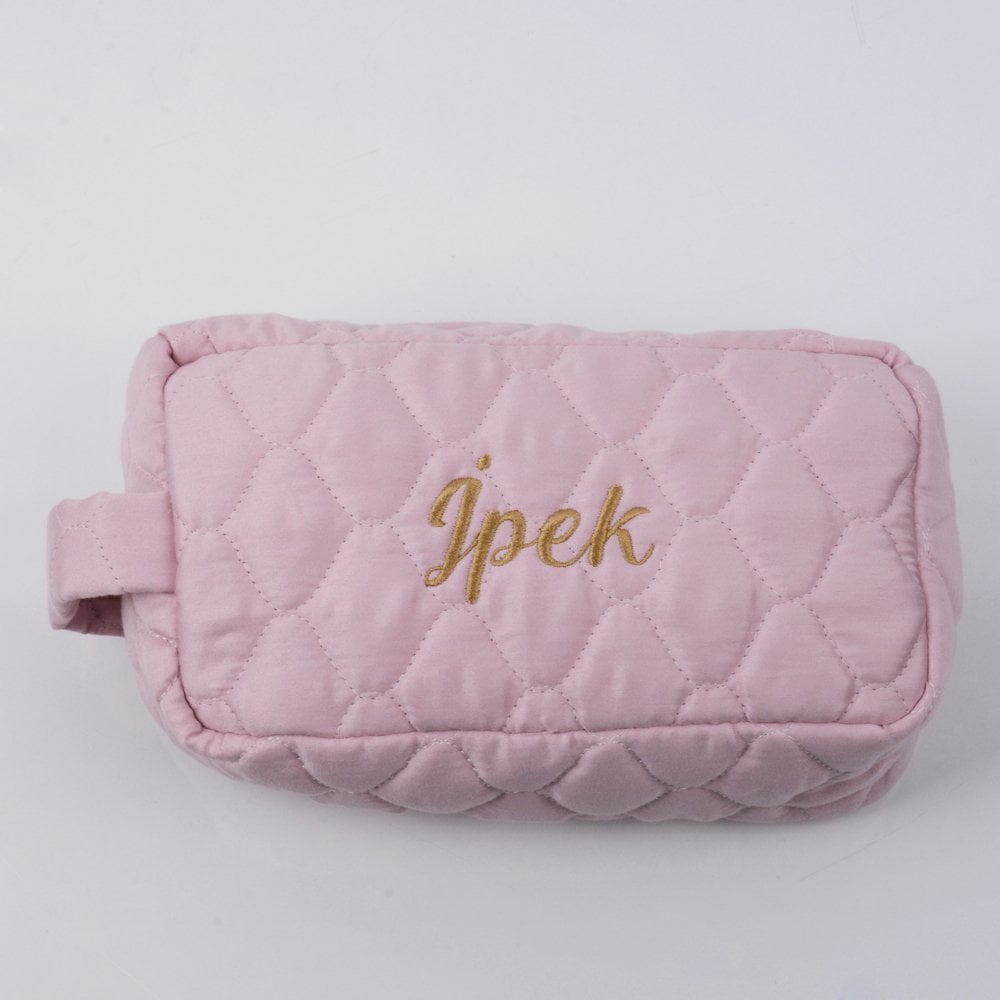 Kişiye Özel Bebek Bakım Çantası Pembe