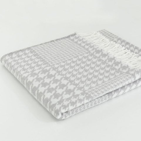 Kazayağı Skoç Battaniye Gri