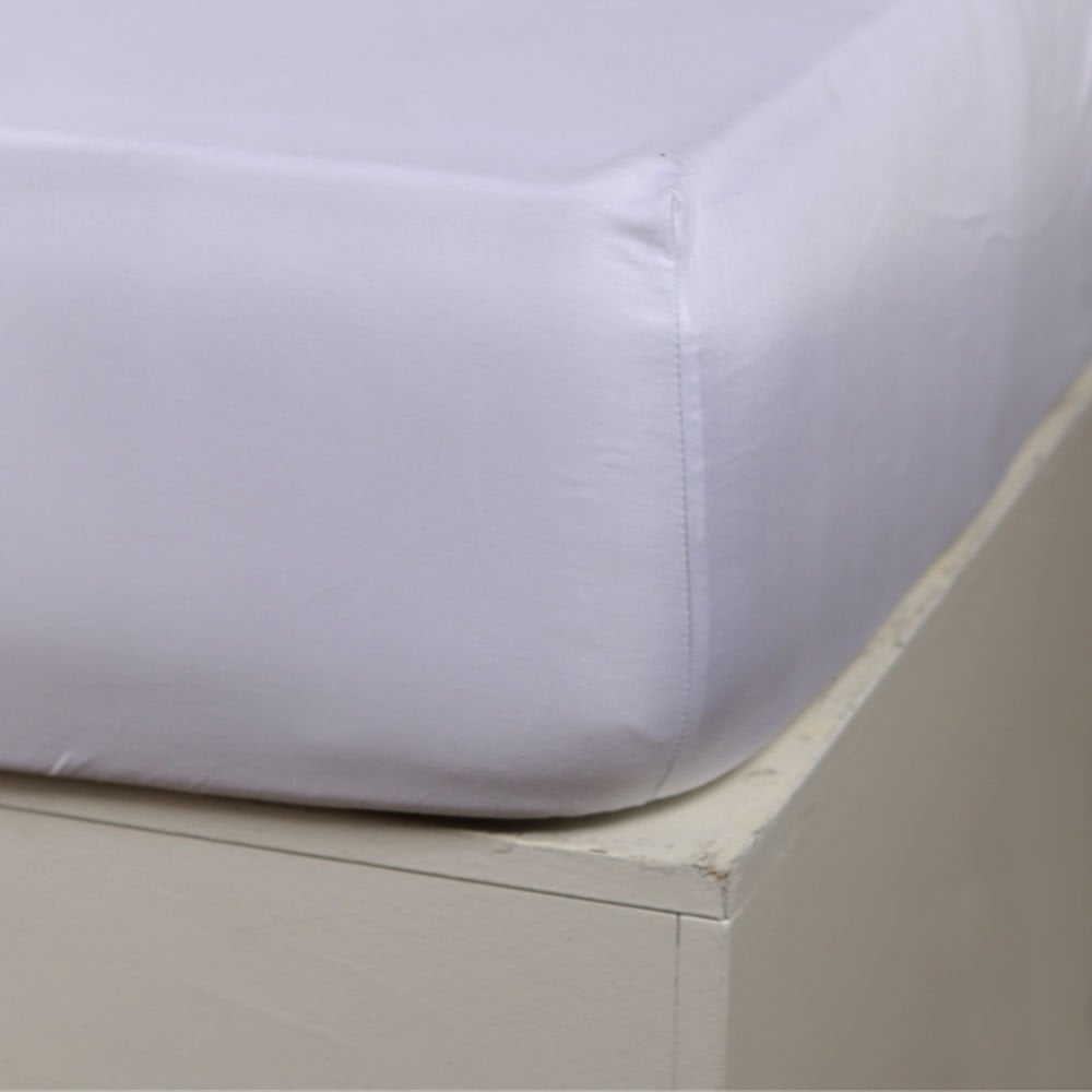 Fitted Saten Takım Beyaz - 90x200