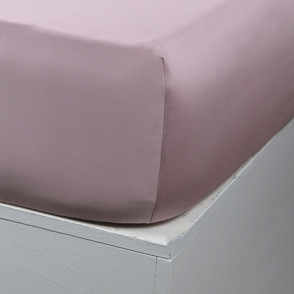 Fitted Saten Takım Açık Pembe - 160x200