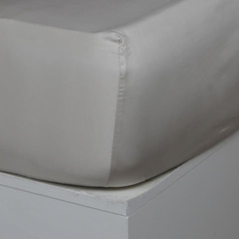 Fitted Saten Takım Açık Bej - 180x200