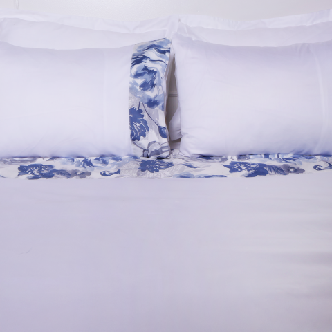 %100 Pamuk Saten Rossy Frame Nevresim Takımı 80 Tel Premium Collection