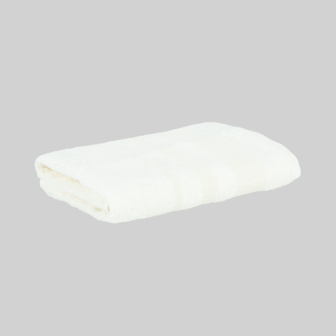Basic Bambu Havlu Krem - 30x50
