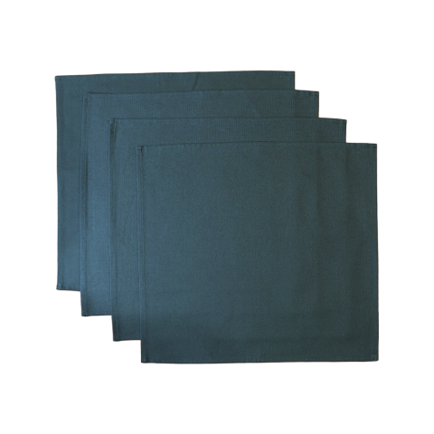 %100 Pamuklu Panama Peçete Yeşil