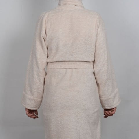 Kişiye Özel Basic Bornoz S - Bej