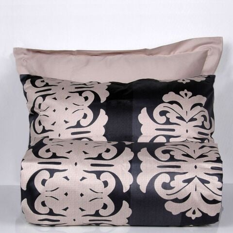 %100 Pamuk Saten Classy Nevresim Takımı Çift Kişilik - Fitted Çarşaf