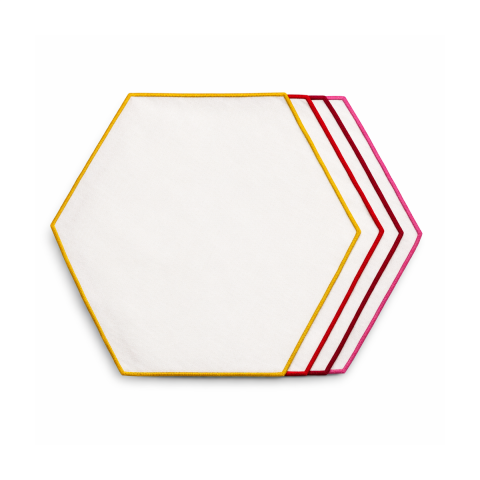 Hexa 4'lü Bardak Altlığı Lights