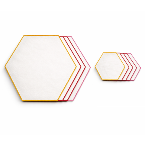 Hexa 4'lü Bardak Altlığı Hexa 4'lü Bardak Altlığı