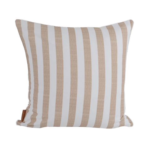 Linen Stripes Kırlent Bej - 50x50