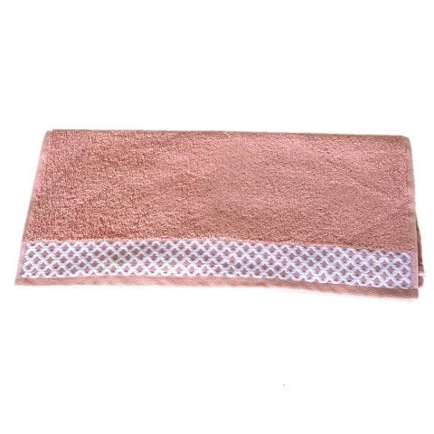 Beyaz Yaka Kimono Bornoz Seti M-L - Pudra