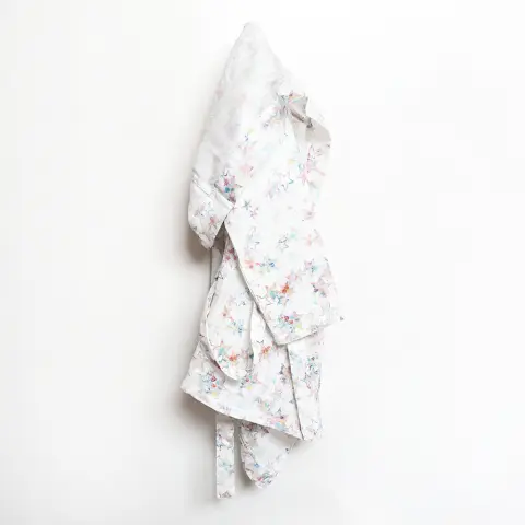 Colorful Stars Müslin Çocuk Bornoz