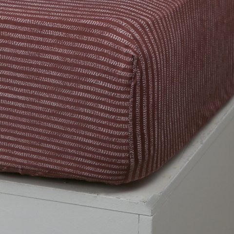Mateo Fitted Takım Bordo - Çift Kişilik