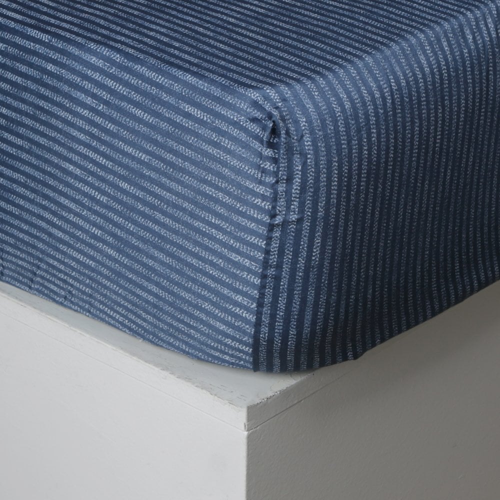 Mateo Fitted Takım Mavi - 180x200 King Size