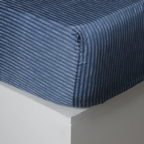 Mateo Fitted Takım Mavi - 180x200 King Size