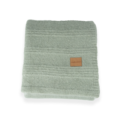 Gri akrilik koltuk şalı 150x180 cm çift taraflı özel örgü battaniye