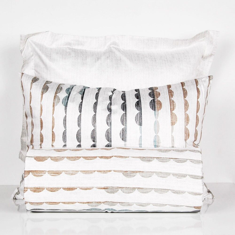 %100 Pamuk Saten Perle Nevresim Takımı Açık Gri - Tek Kişilik - Düz Çarşaf