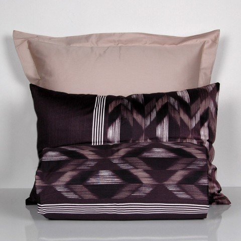 %100 Pamuk Saten Danny  Nevresim Takımı Mor - Tek Kişilik - Fitted Çarşaf