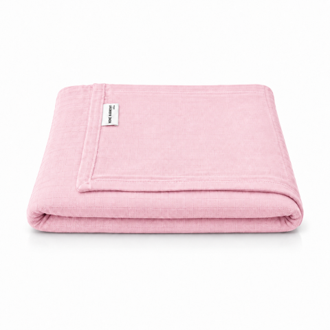 Çok Amaçlı Müslin Örtü Pembe - 100x100