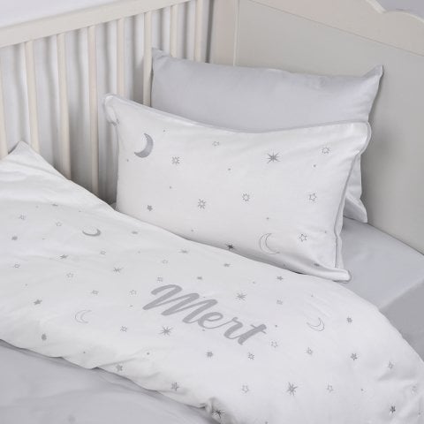 Baby Star Kişiye Özel Nakışlı Bebek Nevresim Takımı İsme Özel Tasarım