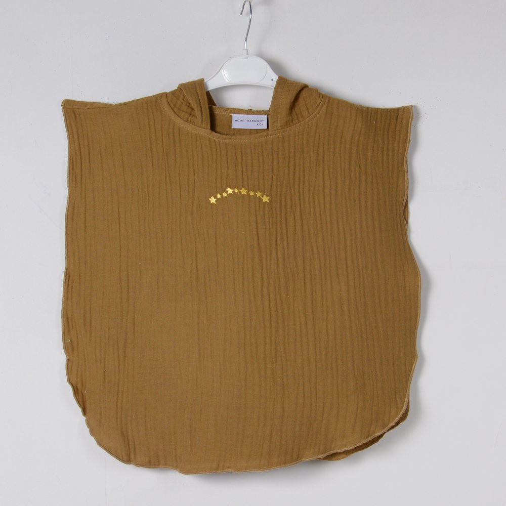 Çocuk Panço Göğüs Nakışlı 3-5 - Haki