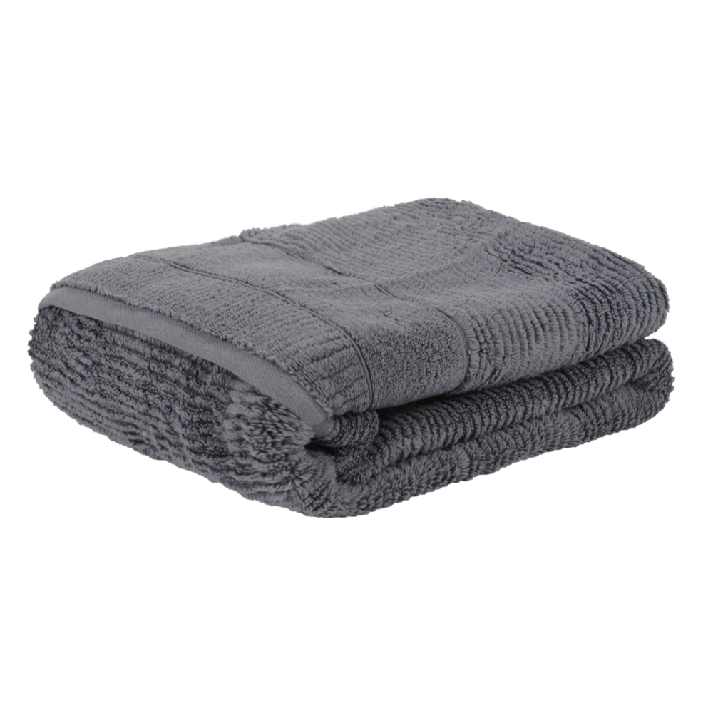 Stripes Air Flow Microcotton Havlu Antrasit - 100x150