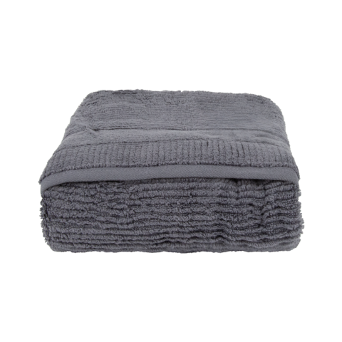 Stripes Air Flow Microcotton Havlu Antrasit - 100x150