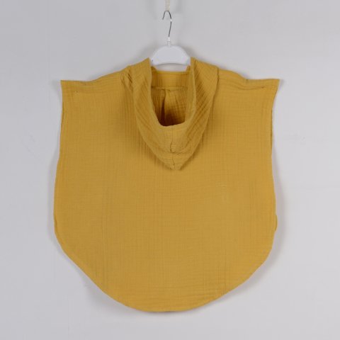 Çocuk Panço Göğüs Nakışlı Sarı - 3-5