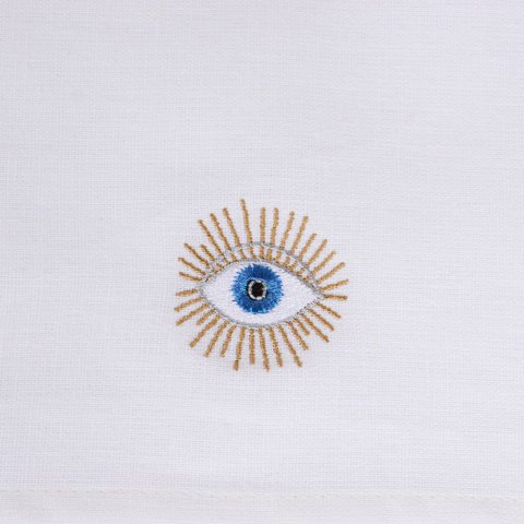 4'lü Mystic Nakışlı Misafir Havlusu Şık Dekoratif Banyo Havlu Seti