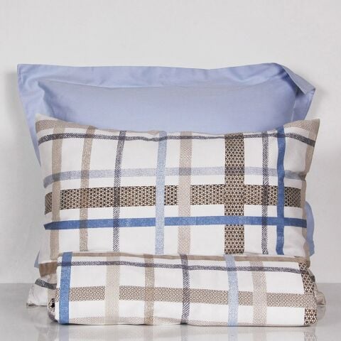 %100 Pamuk Saten Emily  Nevresim Takımı Fuşya - Tek Kişilik - Düz Çarşaf