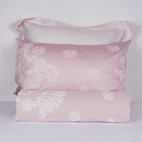 %100 Pamuk Saten Macy  Nevresim Takımı Gri - Tek Kişilik - Düz Çarşaf