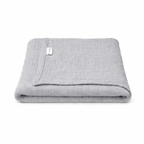 Çok Amaçlı Müslin Örtü Gri - 100x100