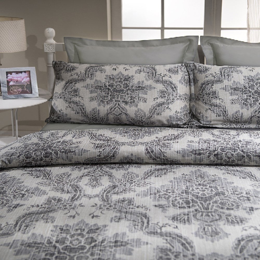 %100 Pamuk Saten Novia  Nevresim Takımı Bej - Tek Kişilik - Düz Çarşaf