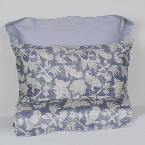 %100 Pamuk Saten Alice  Nevresim Takımı Mavi - Tek Kişilik - Düz Çarşaf